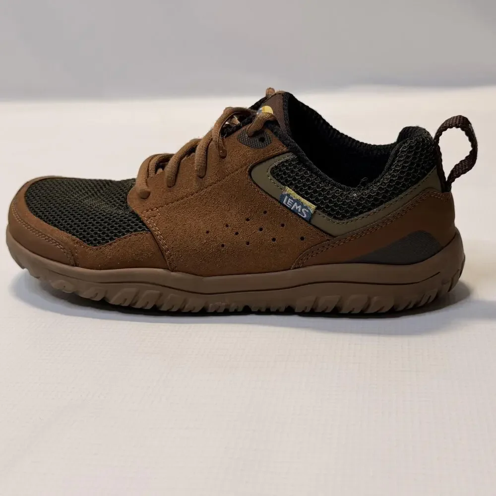 Lems Primal Zen Woodland Shoes Mens Size 8.5 Brown Mesh Trail Sneaker LM220915